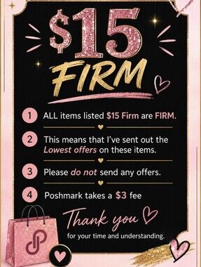 $15 Firm